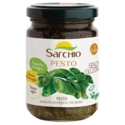 Sarchio Pesto di Basilico Bio Senza Glutine 130 g