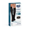 Sauber Calze Compressione Uomo 140D Cotone Nero