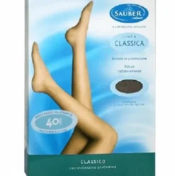 Sauber Collant Classico 40 Denari Biscotto Taglia 5