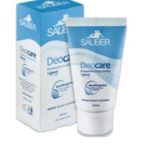 Sauber DeoCare Crema Deodorante 7 giorni - Contro la sudorazione persistente - 30 ml
