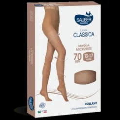 Sauber Linea Classica Collant 70 Den Glacè Taglia 2
