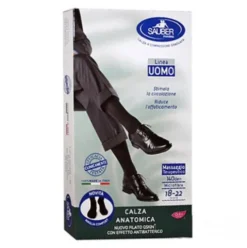 Sauber Linea Uomo Q-Skin 140 Den Colore Blu Taglia Grande