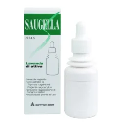 Saugella Attiva Lavanda Vaginale 4 Flaconi da 140 ml