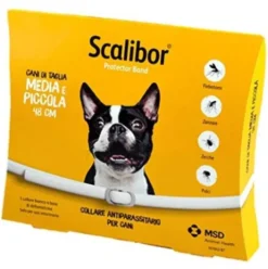 Scalibor Collare Antiparassitario per Cani - Adatto per cani di Media e Piccola Taglia