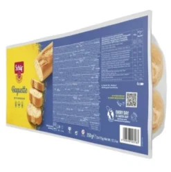 Schar Baguette Senza Glutine Vegano Ricco di Fibre Pane Precotto 2x175g