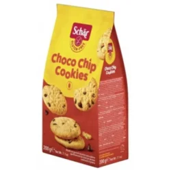 Schar Choco Chip Cookies Biscotti Senza Glutine con Gocce di Cioccolato 200 g