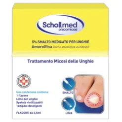 Schollmed Onicomicosi 5% Smalto Medicato + Lima 2,5 ml