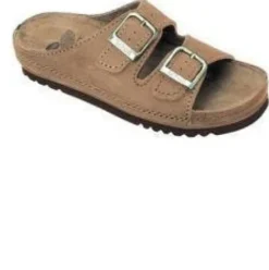 Scholl's Air Bag Sandalo Cuoio in Nubuck Taglia 44