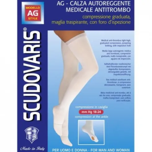 Scudovaris Calza Autoreggente Antitrombo Media Taglia 3