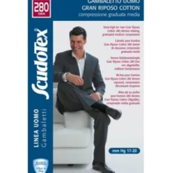 Scudovaris Gambaletto Gran Riposo Cotone Blu Taglia 4