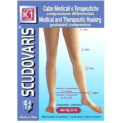 Scudovaris Gambaletto Medicale Extra K1 Taglia 5 Naturale