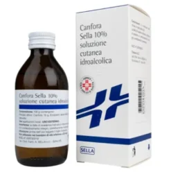 Sella Canfora 10% Soluzione Cutanea Allevia Dolori e Irritazioni 100ml