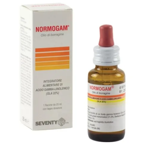 Seventy Bg Normogam Olio di Borragine Integratore Acido Gamma-Linolenico 25ml