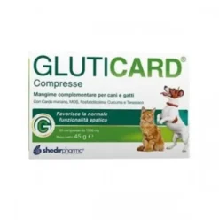Shedir Gluticard Mangime Complementare Cani Gatti Supporto Epatico 30 Compresse