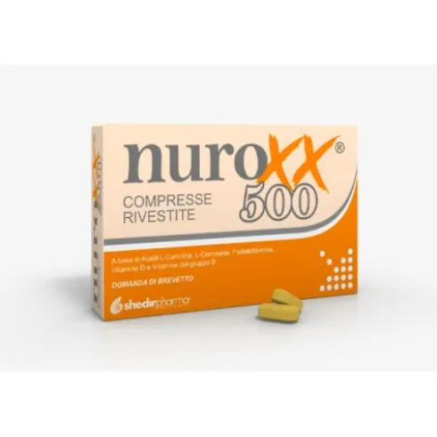 Shedir Nuroxx 500 Integratore Supporto Sistema Nervoso 30 Compresse