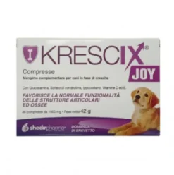 Shedir Pharma Krescix Mangime Complementare per Cani Crescita Articolazioni 30cpr