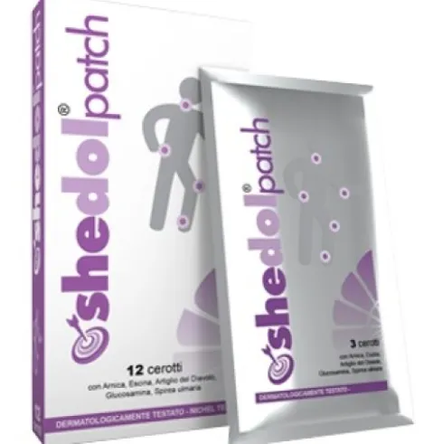 SHEDOL Patch 12 Cerotti