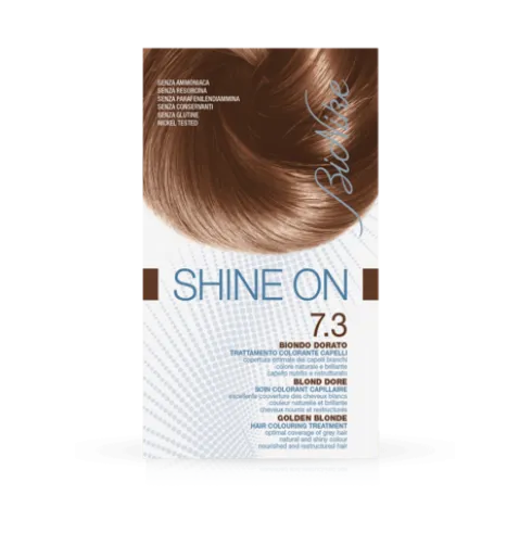 Shine On Tintura Capelli Colore Biondo Dorato 7.3