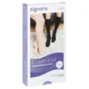 Sigvaris Cotton CCL1 Gambaletto Lungo Punta Aperta Nature Taglia L