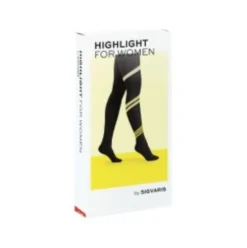 Sigvaris Juliet 140 Gambaletto a Rete Nero Taglia 4