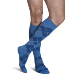 Sigvaris Sig R140 Gambaletto Dispositivo Medico Blu Taglia 3