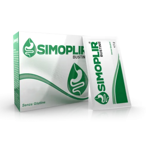 Simoplir - Integratore per l'equilibrio della flora batterica intestinale - 12 bustine