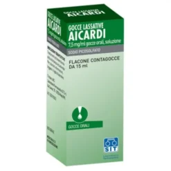Sit Aicardi Gocce Lassative 7,5 mg/ml Soluzione Orale per Stitichezza 15 ml