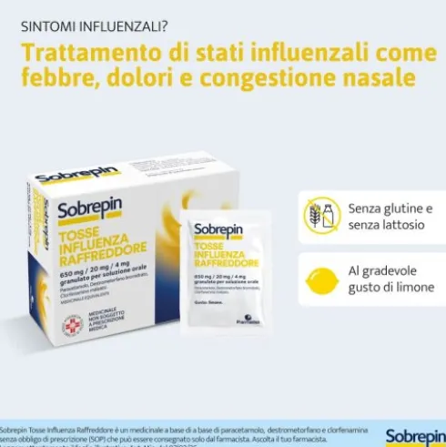 SOBREPIN Tosse Infl.10 Bustine