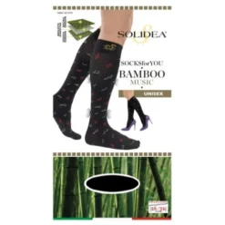 SOCKS FY Bamboo Music Blu 4-L