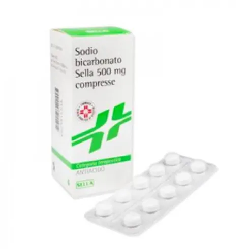 SODIO Bic. 500mg 50 Compresse SELLA