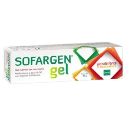 Sofargen Gel Argento Sulfadiazina per Lesioni Cutanee Tubo 25 g