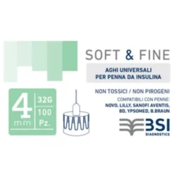 SOFT&FINE Ago Ins.32g 4mm100pz