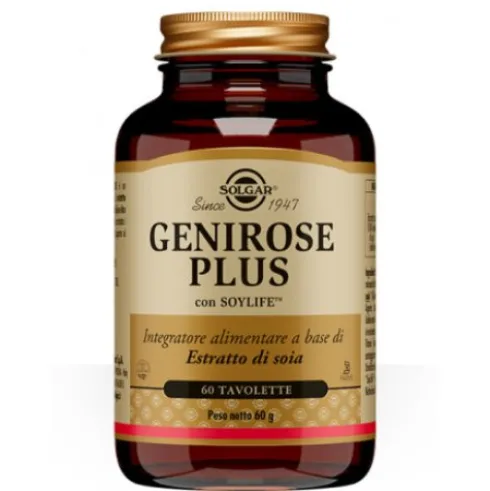Solgar Genirose Plus Integratore Menopausa 60 Tavolette