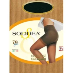 Solidea Magic 70 Sheer Collant Anticellulite Nero Taglia 3