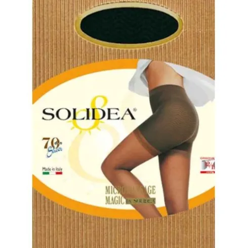 Solidea Magic 70 Sheer Collant Anticellulite Nero Taglia 3