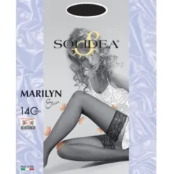 Solidea Marilyn 140 Bronze Calze Autoreggenti Compressione 18-21 mmHg Taglia ML