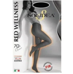 Solidea Red Wellness 70 Collant Nero Taglia 2 M