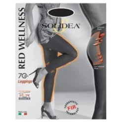 Solidea Red Wellness 70 Leggings Mosto Taglia 4L