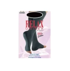 Solidea Relax Unisex 140 Gambaletto Compressione Naturale Taglia 1-S