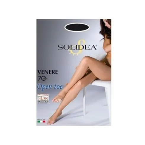 Solidea Venere 70 Open Toe Collant Camel Taglia 3 M-L