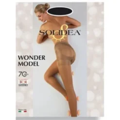 Solidea Wonder Model 70 Collant Velato Moka Taglia 3-ML