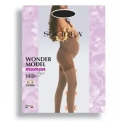 Solidea Wonder Model Maman 140 Collant Gestante Nero Taglia M