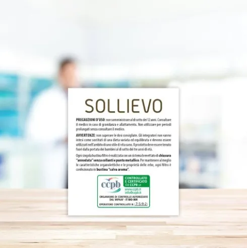 Sollievo Bio Tisana 20 Filtri 44g