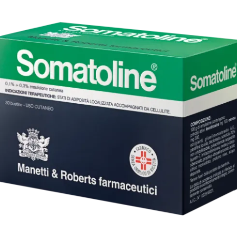 Somatoline Anticellulite Emulsione Cutanea 0,1%+0,3% 30 Bustine