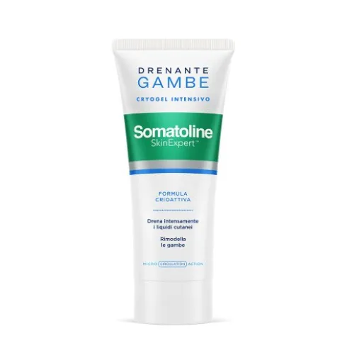 Somatoline Skin Expert Crema Drenante Rimodellante Gambe - Per gambe snelle e leggere - 200 ml