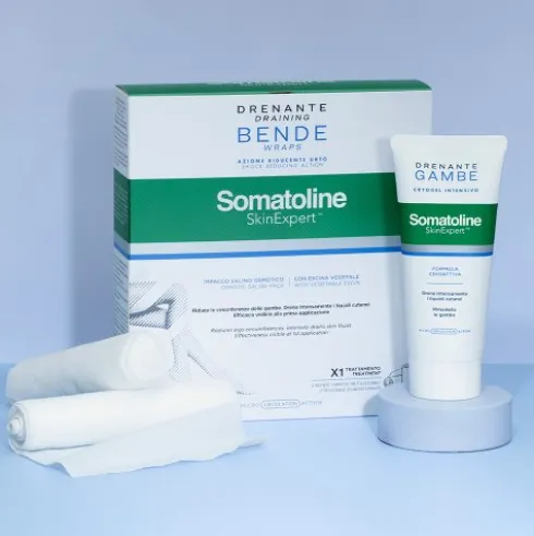 Somatoline Skin Expert Crema Drenante Rimodellante Gambe - Per gambe snelle e leggere - 200 ml