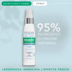 Somatoline Skin Expert Defaticante Gambe Spray - Immediato sollievo per gambe pesanti - 125 ml