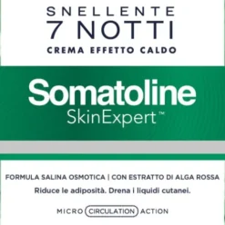 Somatoline Snellente 7 Notti Crema Effetto Caldo - Crema corpo anti cellulite intensiva - 400 ml