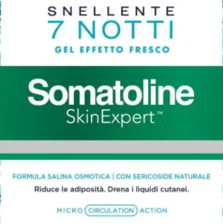 Somatoline Snellente 7 Notti Gel Effetto Fresco - Crema corpo anti cellulite intensiva - 400 ml