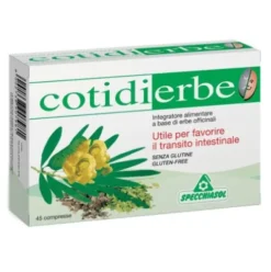 Specchiasol Cotidierbe Integratore Transito Intestinale 45 Compresse